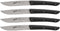 Berkel steakmessenset 4 st. kleur nero