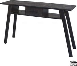 Berlin consoletafel 120 cm - zwart