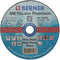 Berner Doorslijpschijf metaal Metalline Premium 76mm (25st)