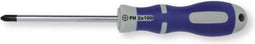 Berner Schroevendraaier Kruis | Schroeven. Parkers | Metaal | Blauw-zilver - Topline PH2 x 100mm (l=215mm)
