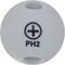 Berner Schroevendraaier Kruis | Schroeven. Parkers | Metaal | Blauw-zilver - Topline PH2 x 100mm (l=215mm)