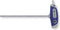 Berner T-sleutel Inbus | Schroeven. Bouten | Metaal | Blauw-zilver - T-Inbussleutel SW 10mm x 200mm