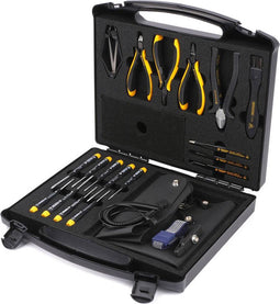 Bernstein Tools for Electronics 2280 Gereedschapsset ESD, Professioneel Incl. koffer 18-delig