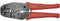 Bernstein Tools for Electronics 3-0612 Krimptang Geïsoleerde kabelschoenen 0.5 tot 6 mm²