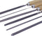 Bernstein Tools for Electronics 5-240 Set sleutelvijlen met houten heft in etui 6-dlg. Lengte 100 mm 1 stuk(s)