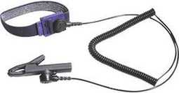 Bernstein Tools for Electronics 9-342 ESD-armband Zwart Incl. aardingskabel Drukknop 3 mm, Drukknop 10 mm, Krokodilklem