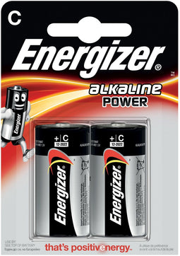 Energizer Alkaline Power C - Batterij - Alkaline - Zilver
