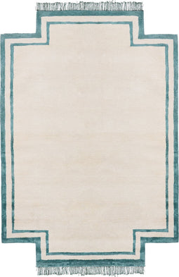 BERWARI - Vloerkleed - Beige - 160 x 230 cm - Viscose