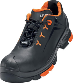 uvex 2 6502242 Veiligheidsschoenen S3 Schoenmaat (EU): 42 Zwart, Oranje 1 paar