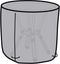 Beschermhoes DKD Home Decor Tafel Zwart Aluminium Donker grijs (132 x 132 x 75 cm)