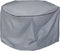 Beschermhoes DKD Home Decor Tafel Zwart Aluminium Donker grijs (132 x 132 x 75 cm)