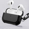 Beschermhoes met Sleutelhanger - Geschikt voor Apple AirPods Pro 2e Gen - Zwart