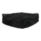 Beschermhoes zwart- lengte 300 cm- breedte 250 cm- hoogte 100 cm