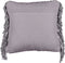 BESHAM - Sierkussen set van 2 - Grijs - 45 x 45 cm - Katoen