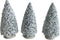Besneeuwe Dennenboompjes 3 stuks