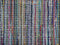 BESNI - Laagpolig vloerkleed - Blauw - 160 x 230 cm - Katoen