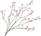 Bessentak l133 cm roze