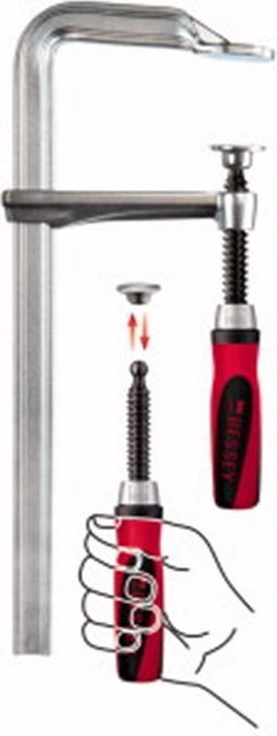 Bessey GZ60122K Lijmklem - Geheel Staal - 600 x 120mm