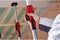 Bessey STE250 Plafondsteun In lengte verstelbaar: 1450 - 2500 mm Belasting (max.): 200 kg