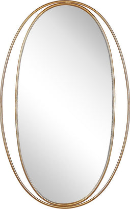 BESSON - Wandspiegel - Goud - Staal