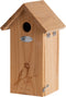 Best for Birds Koolmees silhouet - Vogelhuisje - Bruin - 16,5 x 14 x 29,5 cm