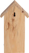 Best for Birds Koolmees silhouet - Vogelhuisje - Bruin - 16,5 x 14 x 29,5 cm