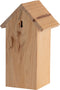 Best for Birds Koolmees silhouet - Vogelhuisje - Bruin - 16,5 x 14 x 29,5 cm