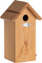 Best for Birds Koolmees silhouet - Vogelhuisje - Bruin - 16,5 x 14 x 29,5 cm