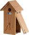 Best for Birds Koolmees silhouet - Vogelhuisje - Bruin - 16,5 x 14 x 29,5 cm