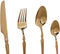 Bestek Home ESPRIT Gouden Roestvrij staal 3 x 1,5 x 15 cm 16 Onderdelen