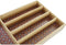 Bestekorganizer DKD Home Decor Koloniaal Bamboe Afrikaan (25,5 x 35,5 x 5 cm) (2 Stuks)