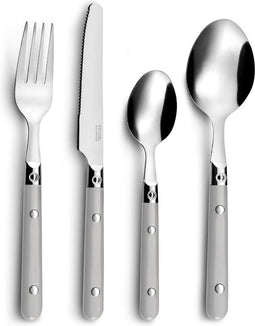 Bestekset Amefa Saxo 16 Onderdelen Metaal Tweekleurig 6 Stuks (25 cm)
