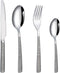 Bestekset - ARTHUR MARTIN - AM1551 - 24 delig - RVS - Geribbelde handgreepafwerking