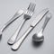 Bestekset - ARTHUR MARTIN - AM4463 - 24 delig - RVS - Gehamerde afwerking