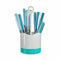 Bestekset Blauw Roestvrij staal (8 Stuks)