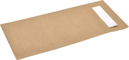 Bestekzak | incl. Servet | 2-laags | papier | naturel | 600 stuks