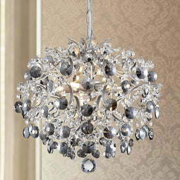 Bestier - Moderne Hangende Kroonluchter - Kristal Regendruppel - 5 G9 Lampen