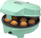 Bestron 3-in-1 cakemaker in retro-design, met 3 verwisselbare bakplaten: donut-, cupcake- en cakepopmaker, met indicatielampje & antiaanbaklaag, 700 watt, kleur: mint