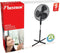 Bestron Statiefventilator met 3 snelheidsstanden, Ventilator met 75° graden draaifunctie & in hoogte verstelbare telescoopstang tot 122cm, Ø 45cm, 45Watt, ASV45Z, kleur: zwart