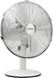 Bestron Tafelventilator Ø 35cm, Ventilator met 3 snelheidsstanden & 75° graden draaifunctie, 35Watt, DFT35W, kleur: Wit