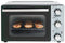 Bestron vrijstaande Mini Oven met 31L volume, Bakoven inlcusief Grillrooster, Draaispit, Bakschaal & Heteluchtfunctie, met 5 programma’s tot max. 230 °C, timer & indicatielampje, 1500 Watt, kleur: zilver / zwart