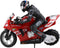 Bestuurbare motor - Stunt motorcycle 1:6 RC - motorfiets voor beginners Motorfiets - Incl. accu en laadkabel - Met lichteffect