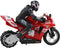 Bestuurbare motor - Stunt motorcycle 1:6 RC - motorfiets voor beginners Motorfiets - Incl. accu en laadkabel - Met lichteffect