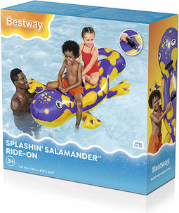 Bestway 41502 Salamander 191x119cm Luchtbed Voor Zwembad Geel + 3 Years