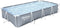 BESTWAY buisvormig bovengronds zwembad - Steel Pro™ - 366 x 201 x 66 cm - Rechthoekig - grafisch decor