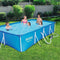 Bestway Fam. Splash Frame Pool - 4.0m x 2.11m x 81cm - 5700L