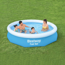 Bestway - Fast Set - Opblaasbaar zwembad - 305x66 cm - Rond