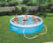 Bestway Fast Set Zwembad - Ø 305 x 76 cm - Rond - met Pomp en Thermometer - 3.638 Liter