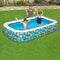 Bestway Kinderbad Flora Jumbopool 305 x 183 x 56 cm Bloemen