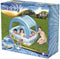 Bestway Kinderzwembad met Luifel - 140x140x114 cm - Perfect voor Zomerse Dagen